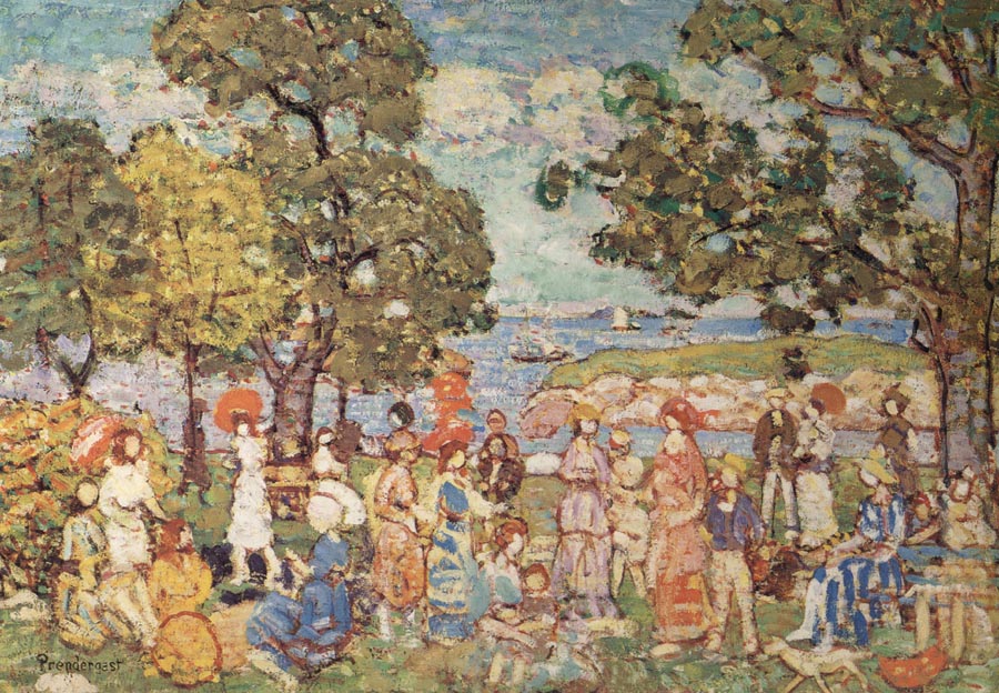 Maurice Prendergast The Promenade